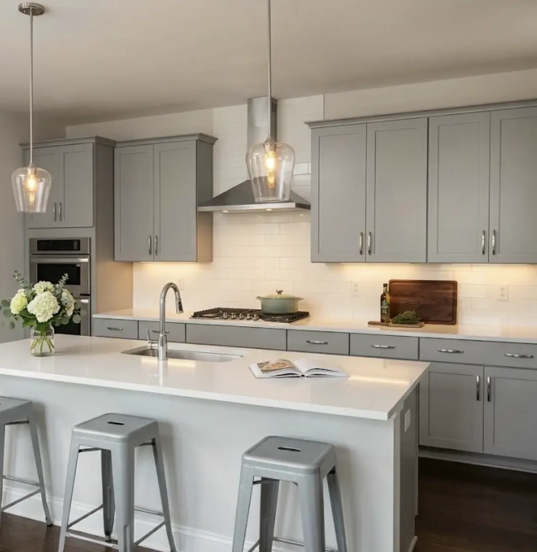 Spotless clean kitchen